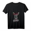 Damen Lesen und Hase Ironisch Sonnenbrille T-Shirt mit V-Ausschnitt – Lustiges Geschenk für Bücher- und Kaninchenliebhaberinnen