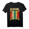 Kayak Kajak Liebhaber Paddelboot Vintage Retro Kanusport T-Shirt – Perfektes Geschenk für Kajakfahrer, Paddler & Wassersportfans zu Geburtstag, Weihnachten & mehr