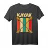 Kayak Kajak Liebhaber Paddelboot Vintage Retro Kanusport T-Shirt – Perfektes Geschenk für Kajakfahrer, Paddler & Wassersportfans zu Geburtstag, Weihnachten & mehr