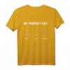 Mein perfekter Tag, genießen mit Kaffee, Segeln & Bier Kapitän T-Shirt – Perfektes Geschenk für Segler & Kapitäne zum HapMonkey