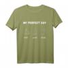 Mein perfekter Tag, genießen mit Kaffee, Segeln & Bier Kapitän T-Shirt – Perfektes Geschenk für Segler & Kapitäne zum HapMonkey