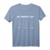 Mein perfekter Tag, genießen mit Kaffee, Segeln & Bier Kapitän T-Shirt – Perfektes Geschenk für Segler & Kapitäne zum HapMonkey