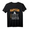 Kapitän Ich Habe Immer Recht Boot Segeln Kapitän T-Shirt - Lustiges Segler Motiv für Bootsfahrer & Kapitäne