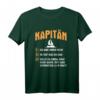 Kapitän Ich Habe Immer Recht Boot Segeln Kapitän T-Shirt - Lustiges Segler Motiv für Bootsfahrer & Kapitäne