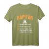 Kapitän Ich Habe Immer Recht Boot Segeln Kapitän T-Shirt - Lustiges Segler Motiv für Bootsfahrer & Kapitäne