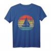 Retro Segeln Segelboot Kapitän - Vintage Segler T-Shirt für Wassersport- und Bootsliebhaber, perfekt als Geschenk zu Geburtstag & Weihnachten