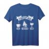 Segelboot, Kapitän Design T-Shirt für Segler, Bootsfahrer & Wasserliebhaber – Lustiges Motiv für Frauen & Männer, Skipper & Kapitän auf dem Wasser