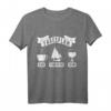 Segelboot, Kapitän Design T-Shirt für Segler, Bootsfahrer & Wasserliebhaber – Lustiges Motiv für Frauen & Männer, Skipper & Kapitän auf dem Wasser