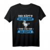Der Käptn hat immer Recht - Lustiges Segel Kapitän T-Shirt für Wassersportliebhaber & Geschenkideen zu Geburtstag & Weihnachten