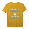 Der Käptn hat immer Recht - Lustiges Segel Kapitän T-Shirt für Wassersportliebhaber & Geschenkideen zu Geburtstag & Weihnachten