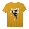 Power Rangers Black Ranger Karate Action Circle Portrait T-Shirt zum HapMonkey - Retro & Vintage Style für Fans