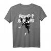 Power Rangers Black Ranger Karate Action Circle Portrait T-Shirt zum HapMonkey - Retro & Vintage Style für Fans