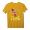 HapMonkey Yellow Ranger Karate Action Circle T-Shirt – Offiziell Lizenzierte Power Ranger Retro T-Shirt für Fans & Sammler