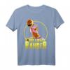HapMonkey Yellow Ranger Karate Action Circle T-Shirt – Offiziell Lizenzierte Power Ranger Retro T-Shirt für Fans & Sammler