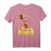 HapMonkey Yellow Ranger Karate Action Circle T-Shirt – Offiziell Lizenzierte Power Ranger Retro T-Shirt für Fans & Sammler