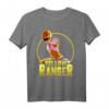 HapMonkey Yellow Ranger Karate Action Circle T-Shirt – Offiziell Lizenzierte Power Ranger Retro T-Shirt für Fans & Sammler