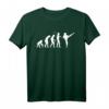 Karate Fighting Evolution T-Shirt für Männer, Frauen und Kinder – Lustiges Wissenschafts-Kampfsport T-Shirt als Geschenk für Weihnachten, Geburtstag oder Prank