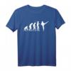 Karate Fighting Evolution T-Shirt für Männer, Frauen und Kinder – Lustiges Wissenschafts-Kampfsport T-Shirt als Geschenk für Weihnachten, Geburtstag oder Prank