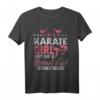 Ich bin ein Karate Mädchen T-Shirt – Perfektes Geschenk für Kampfsportbegeisterte Mädchen und Jungen zu Weihnachten oder Geburtstag