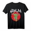 Ninja Ginja Lebkuchen Krieger Weihnachts T-Shirt – Lustiges Back- und Ninja-Design, perfektes Geschenk für Kinder, Familien & Keks-Liebhaber zu Weihnachten