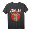 Ninja Ginja Lebkuchen Krieger Weihnachts T-Shirt – Lustiges Back- und Ninja-Design, perfektes Geschenk für Kinder, Familien & Keks-Liebhaber zu Weihnachten