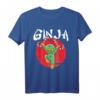 Ninja Ginja Lebkuchen Krieger Weihnachts T-Shirt – Lustiges Back- und Ninja-Design, perfektes Geschenk für Kinder, Familien & Keks-Liebhaber zu Weihnachten