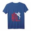 Damen Schwarzgurt Taekwondo Karate T-Shirt mit V-Ausschnitt – Motivationsdesign für Kampfsportliebhaber & Geschenk für Trainer und Schüler