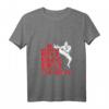 Damen Schwarzgurt Taekwondo Karate T-Shirt mit V-Ausschnitt – Motivationsdesign für Kampfsportliebhaber & Geschenk für Trainer und Schüler
