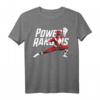 HapMonkey Power Rangers Red Ranger Karate Action Pose Logo T-Shirt - Lizenziertes Retro & Comic T-Shirt für Fans und Sammler