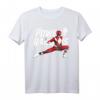 HapMonkey Power Rangers Red Ranger Karate Action Pose Logo T-Shirt - Lizenziertes Retro & Comic T-Shirt für Fans und Sammler