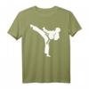 Karate Karateka T-Shirt – Stark kickender Kampfsport Kämpfer für Martial Arts Fans & Karate Trainer