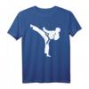 Karate Karateka T-Shirt – Stark kickender Kampfsport Kämpfer für Martial Arts Fans & Karate Trainer