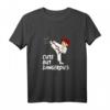 Kids Cute but Dangerous Karate & Taekwondo Mädchen Training T-Shirt – Perfektes Geschenk für junge Kampfsportlerinnen zu Ostern, Geburtstag & Weihnachten