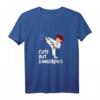 Kids Cute but Dangerous Karate & Taekwondo Mädchen Training T-Shirt – Perfektes Geschenk für junge Kampfsportlerinnen zu Ostern, Geburtstag & Weihnachten