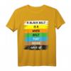 Karate Shotokan Schwarzer Gürtel T-Shirt für Kampfsportler | Motivationsshirt für Karateka, Sensei & Dojo-Bekleidung