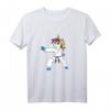 Karate Einhorn Hemd für Mädchen & Frauen - Süßes Kampfsport T-Shirt mit Regenbogen-Einhorn, perfektes Geschenk für kleine Ninjas und Karate-Liebhaber