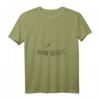 Damen T-Shirt mit kleinem Hühnchen, das Karate kann - Lustiges Kampfsport Design mit V-Ausschnitt