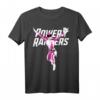 HapMonkey Pink Ranger Karate Action Pose Logo T-Shirt – Retro Vintage Power Ranger Fanartikel für Männer, Frauen, Kinder & Fans der 90er
