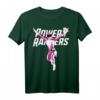HapMonkey Pink Ranger Karate Action Pose Logo T-Shirt – Retro Vintage Power Ranger Fanartikel für Männer, Frauen, Kinder & Fans der 90er