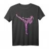 Kickboxen Kickboxer Taekwondo Karate Mädchen Frauen T-Shirt - Perfektes Geschenk für Kampfsportliebhaber zu Weihnachten & Geburtstag