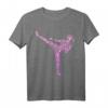 Kickboxen Kickboxer Taekwondo Karate Mädchen Frauen T-Shirt - Perfektes Geschenk für Kampfsportliebhaber zu Weihnachten & Geburtstag