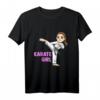 Kinder Süßes Karate Mädchen T-Shirt – Perfektes Geschenk für Kyokushin & Ryukyu Fans, Kampfsportler & Kinder