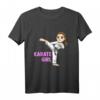 Kinder Süßes Karate Mädchen T-Shirt – Perfektes Geschenk für Kyokushin & Ryukyu Fans, Kampfsportler & Kinder