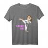 Kinder Süßes Karate Mädchen T-Shirt – Perfektes Geschenk für Kyokushin & Ryukyu Fans, Kampfsportler & Kinder