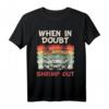 Im Zweifelsfall Shrimp Out Karate Jiu-Jitsu T-Shirt - Lustiges Kampfsport-Shirt für Jiu-Jitsu, Karate, Judo & Garnelenliebhaber