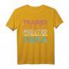 Herren Papa Trainer Meister Coach oder einfach Vatertag T-Shirt - Sportliches Vintage Retro Design für Väter & Trainer