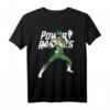 HapMonkey Green Ranger Karate Action Pose Logo T-Shirt – Offiziell lizenziertes Power Rangers Retro T-Shirt für Fans & Sammler