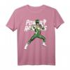 HapMonkey Green Ranger Karate Action Pose Logo T-Shirt – Offiziell lizenziertes Power Rangers Retro T-Shirt für Fans & Sammler