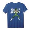 HapMonkey Green Ranger Karate Action Pose Logo T-Shirt – Offiziell lizenziertes Power Rangers Retro T-Shirt für Fans & Sammler