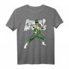 HapMonkey Green Ranger Karate Action Pose Logo T-Shirt – Offiziell lizenziertes Power Rangers Retro T-Shirt für Fans & Sammler